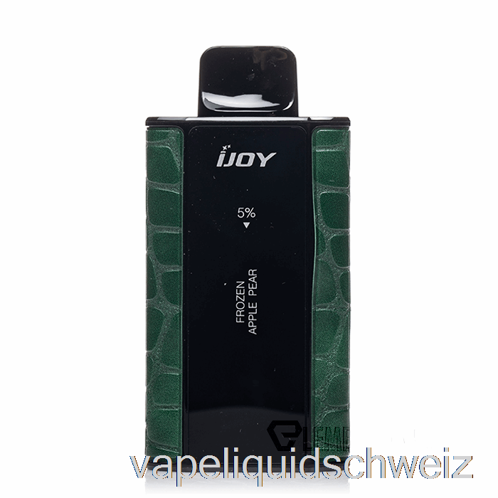 Ijoy Captain 10000 Einweg-Vape Mit Gefrorenem Apfel Und Birne Ohne Nikotin